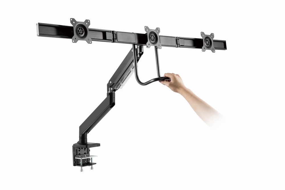 Mbajtëse monitori Gembird MA-DA3-03, 27", 18 kg, e zezë