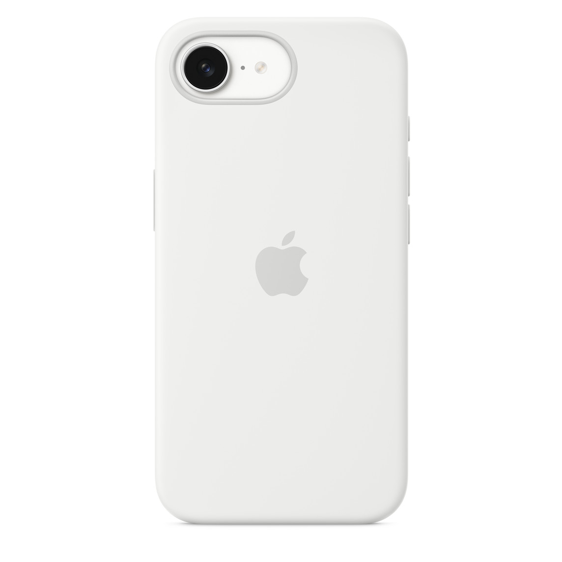 Apple iPhone 16e Silicone Case, White