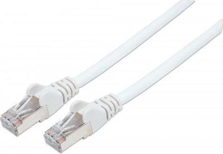 Kabllo rrjeti Intellinet Network Solutions, Patchcord, RJ45 S / FTP, Cat6, 0,5m, e bardhë