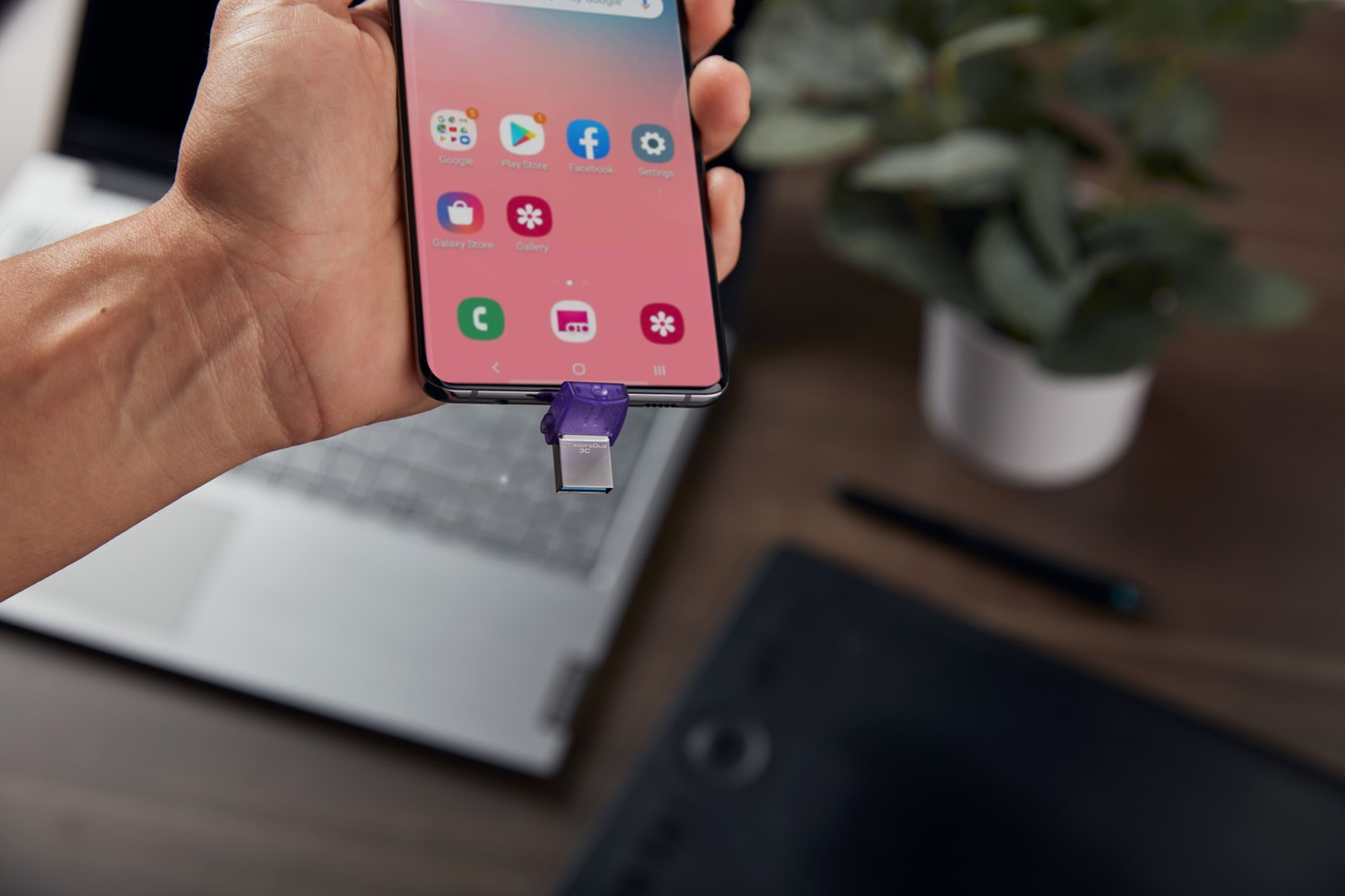 USB Kingston DataTraveler microDuo 3C 200MB/s dual, 64 GB, USB Type-A / USB Type-C