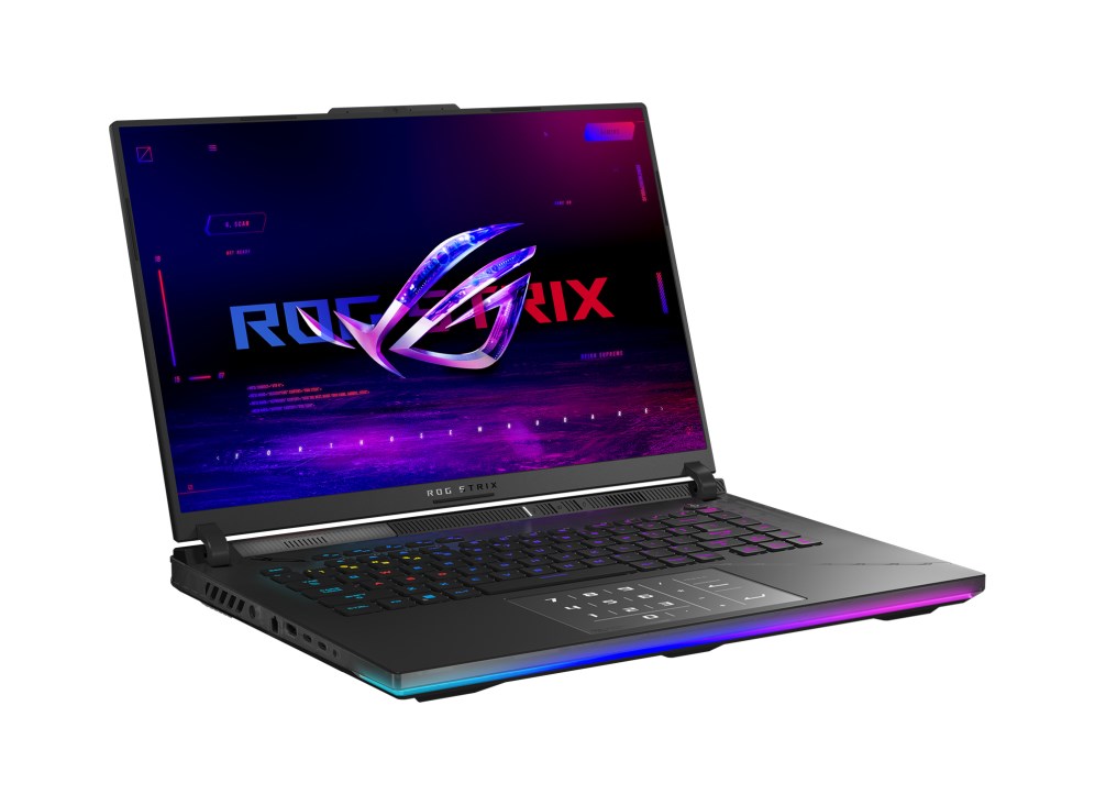 Laptop ASUS ROG Strix, 16", Intel i9-13980HX, 32 GB RAM, 2000 GB SSD, NVIDIA GeForce RTX 4090, i zi