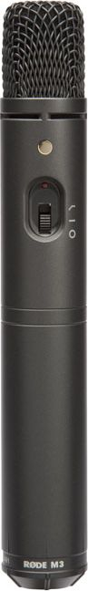 Mikrofon kondensator RODE M3, kardioid, 1/2", i zi