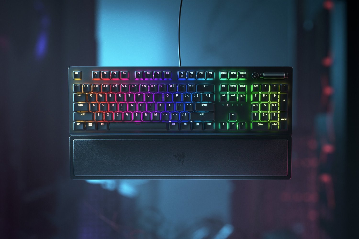 Tastierë mekanike për lojëra Razer BlackWidow V3, Green Switch, e zezë