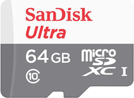 Kartë e memories SanDisk SDSQUNR-064G-GN3MN, MicroSDXC, 64 GB, Class 10