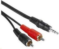 Kabllo PremiumCord kjackcin10, Jack 3.5mm në x2 RCA (Cinch), 10m