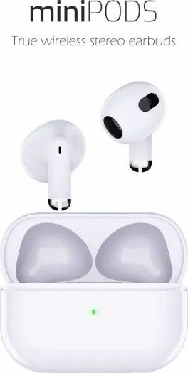Kufje Bluetooth Swissten Minipods 54200200, pa tel, të bardha