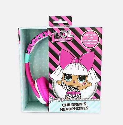 Kufje LOL Surprise Junior, 3.5mm, rozë