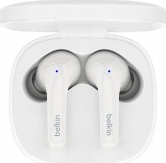 Kufje Belkin SoundForm Motion, in ear, Bluetooth 5.2, të bardha