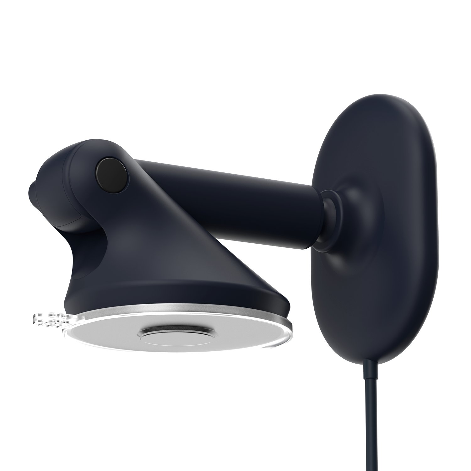 Mbajtëse magnetike për makinë iOttie Velox MagSafe, montim në pult dhe xham, karikim wireless, e zezë