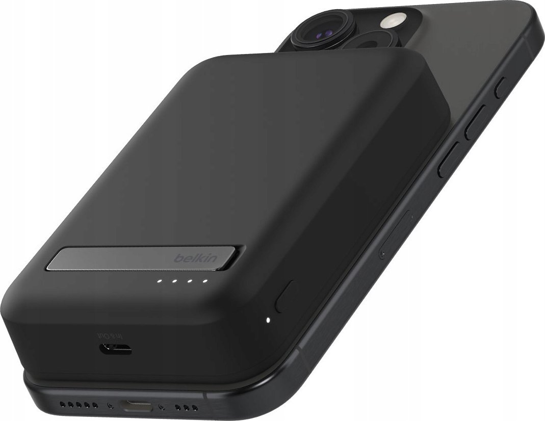 Power bank безжичен Belkin BoostCharge Pro, 10000mAh, 15W, црн