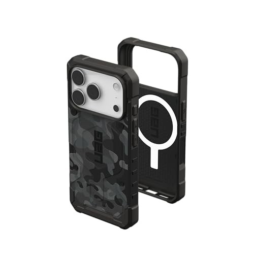 Mbështjellës telefoni UAG Pathfinder SE për iPhone 17 Pro, MagSafe, Midnight Camo