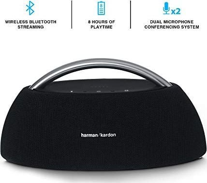 Пренослив звучник Harman Kardon Go Play Wireless, 2.0 канали, Блутут, црн