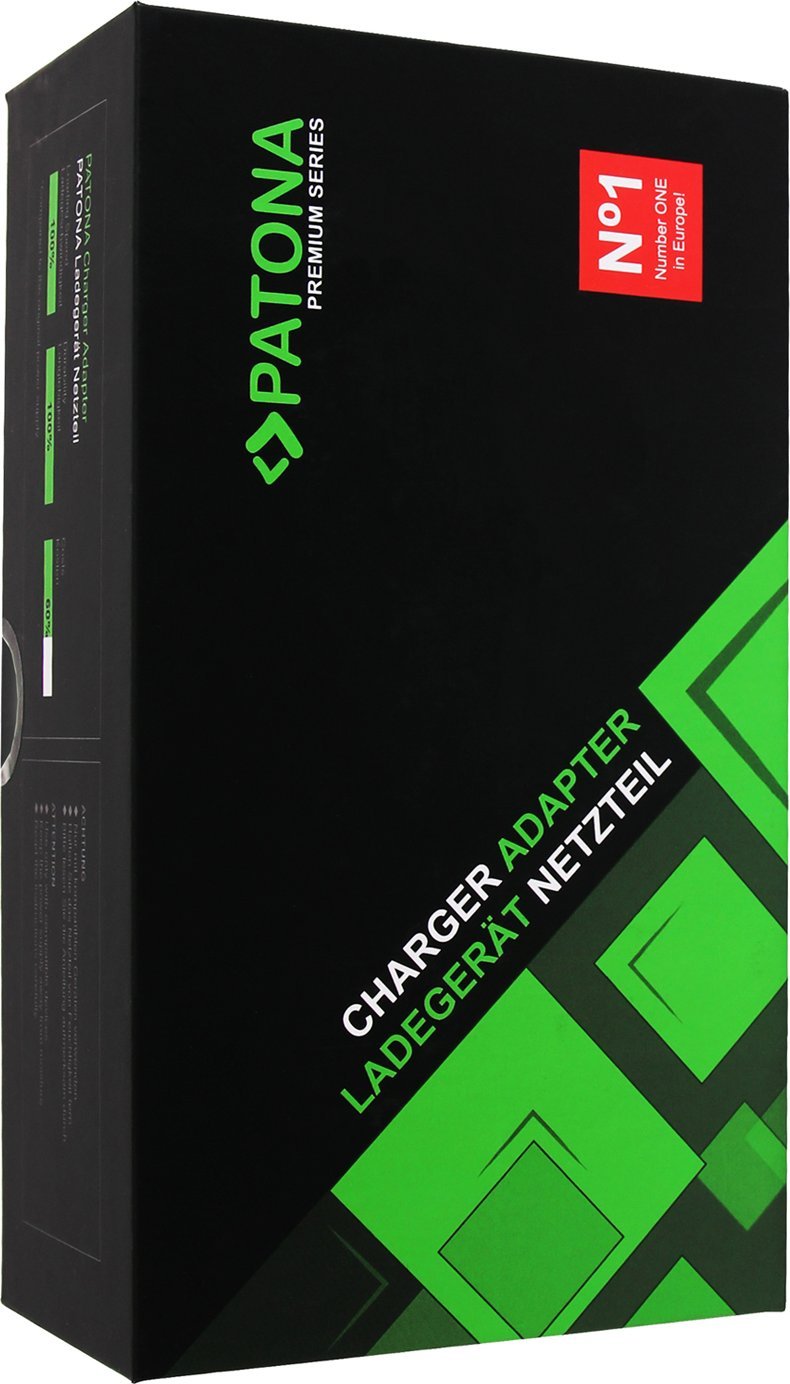 Adapter karikues laptopi PATONA, 20V 3.25A 65W, konektor 5.5x2.5mm, i zi