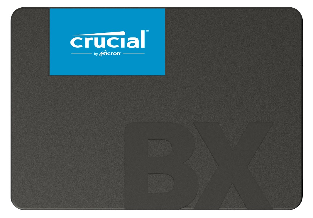 SSD Crucial BX500, 2 TB, SATA III, 2.5", e zezë