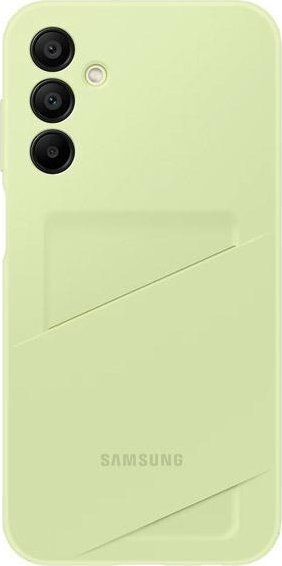 Mbulesë telefoni Samsung Card Slot Case për Galaxy A15 5G, me xhep karte, lime