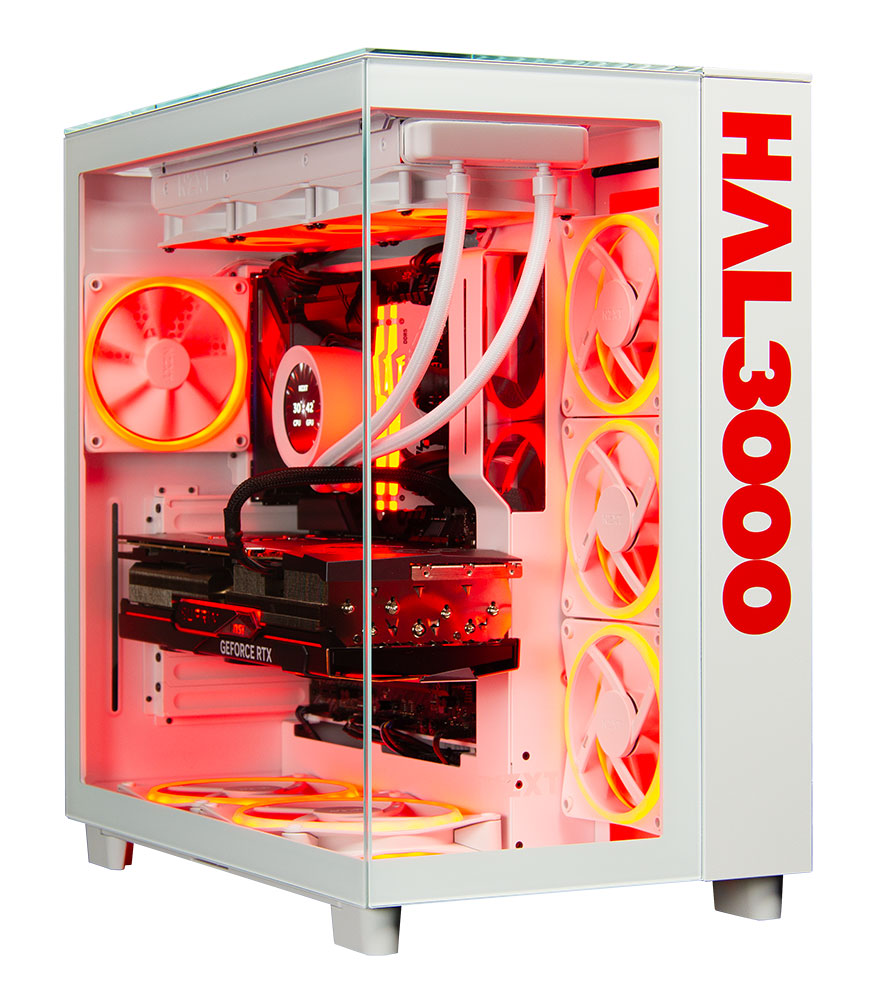 Kompjuter desktop HAL3000 Herní sestava MČR 2024, Intel Core i9-14900KF, 64GB RAM, 4TB SSD, RTX 4090, i bardhë