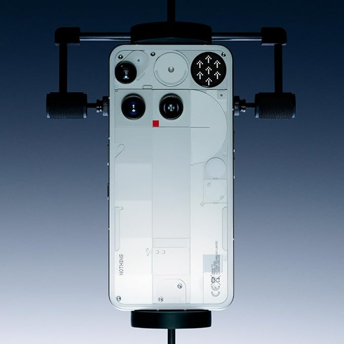 Celular Nothing Phone (3), 6.67″, 12 GB RAM, 256GB, i bardhë