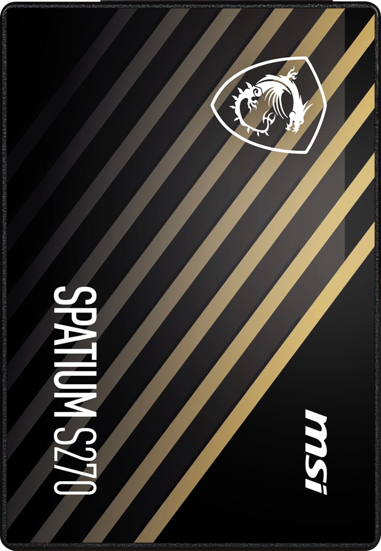 SSD i brendshëm MSI SPATIUM S270, 480GB, SATA 2.5", e zezë