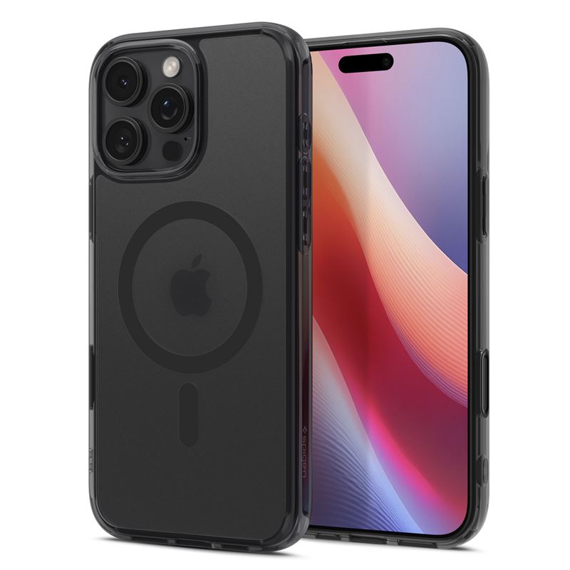 Mbrojtëse Spigen Ultra Hybrid T MagSafe për iPhone 16 Pro, e zezë
