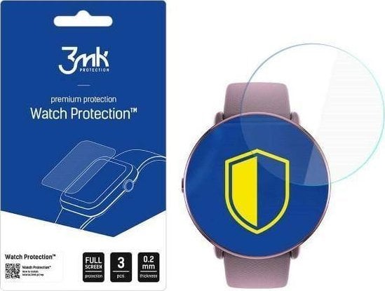 Folie mbrojtëse smartwatch 3MK ARC, për Polar Ignite 3, transparente