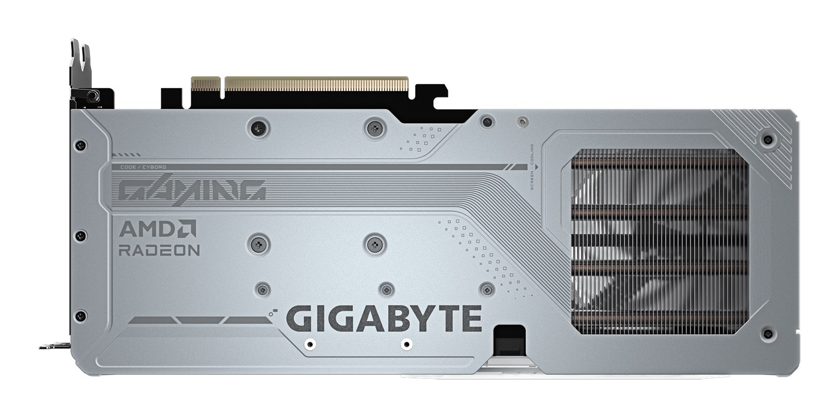 Kartë grafike Gigabyte Radeon RX 9060 XT Gaming OC Ice, 16GB GDDR6, RGB, e bardhë