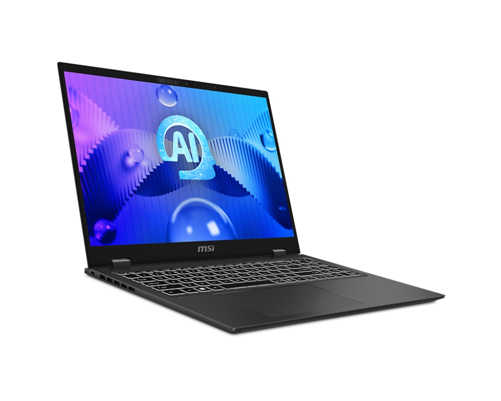 Laptop MSI Prestige 16 AI Evo B1MG-004CZ, 16", QHD+, Intel U7-155H, 32GB RAM, 1TB SSD, Intel Arc Xe, i hirtëi errët