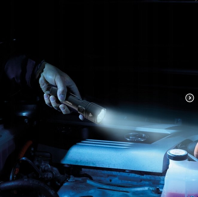 Elektrik dore Tiross TS-1908, LED profesional, 2600mAh, i zi