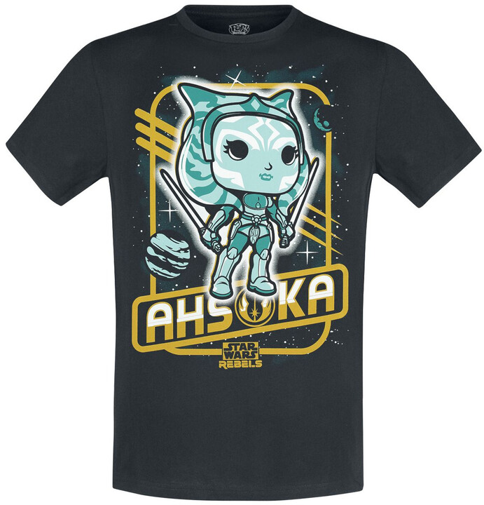 Bluzë Star Wars: Rebels - Ahsoka in Space, S, e zezë