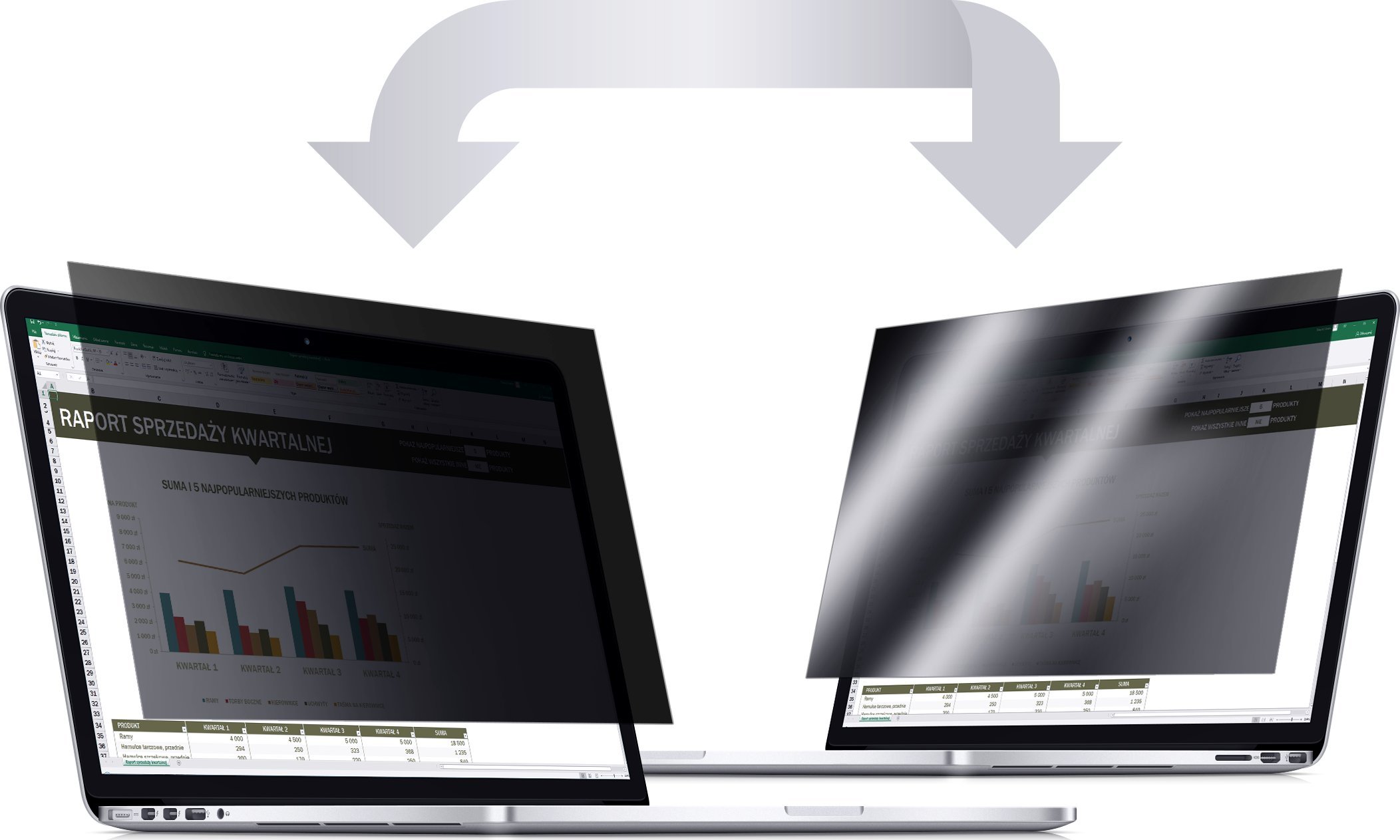 Filter privatësie Natec OWL NFP-2118, për monitor 27", i zi