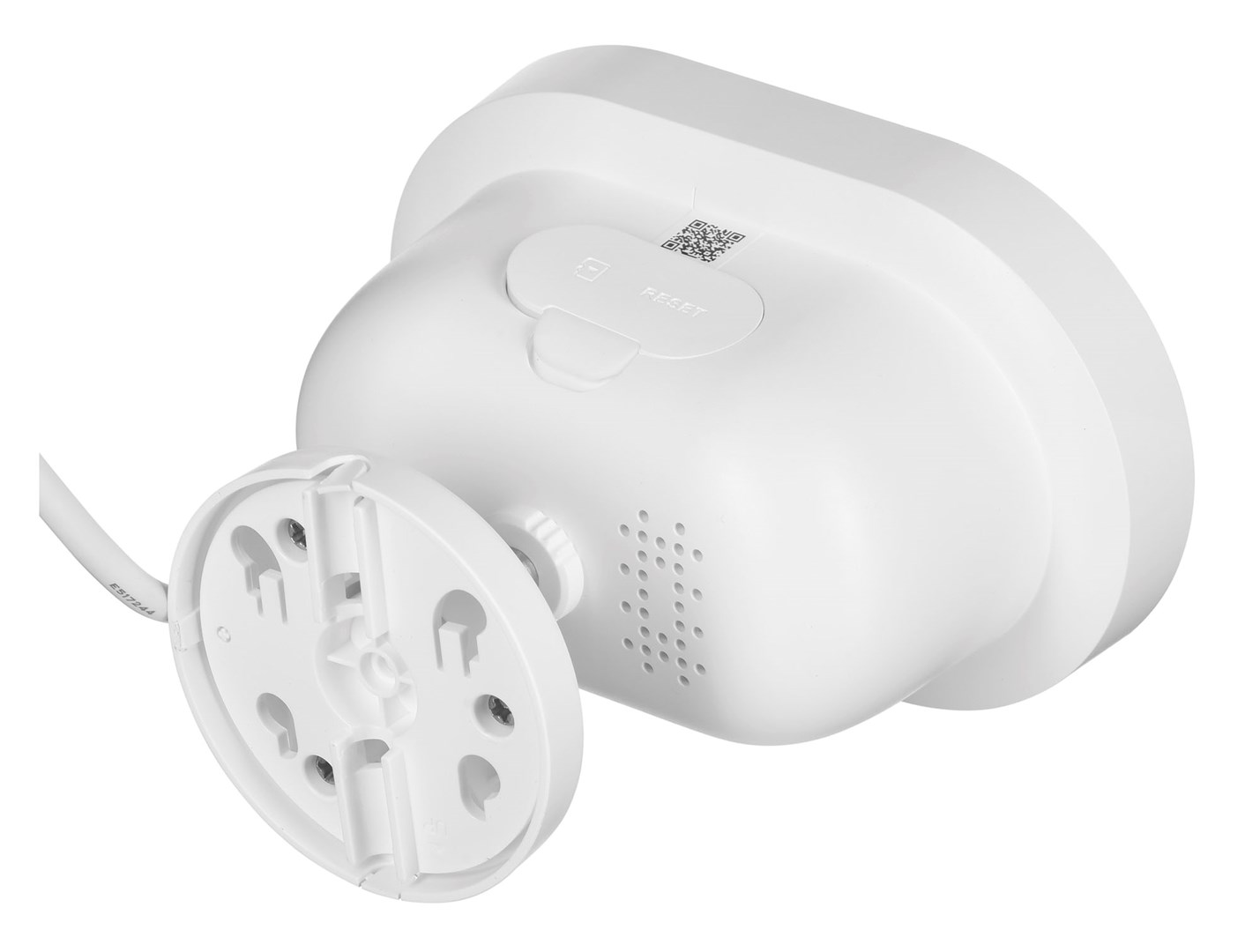 Kamerë sigurie Dahua Knight, 8 MP, 3840 x 2160, me mikrofon të integruar, me detektim të lëvizjes, e bardhë