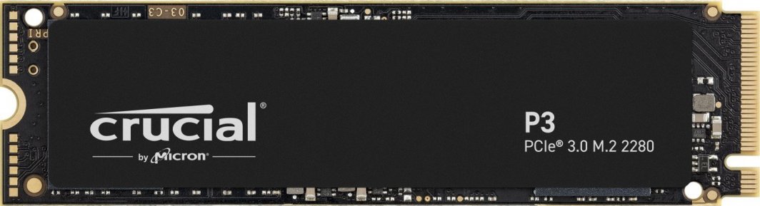 Disk SSD Crucial P3, 2TB, M.2 2280 PCI-E x4 Gen3 NVMe