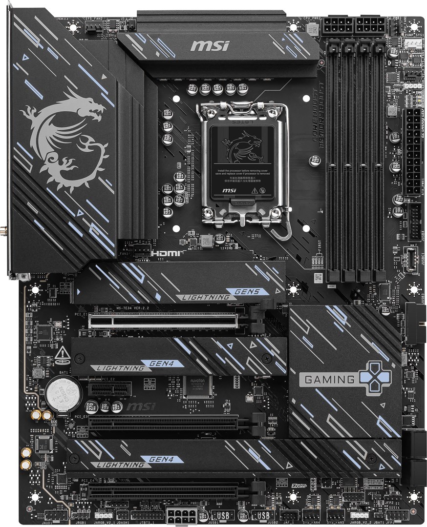 Pllakë amë MSI Z890 GAMING PLUS WIFI Intel Z890 LGA 1851 (Socket V1) ATX