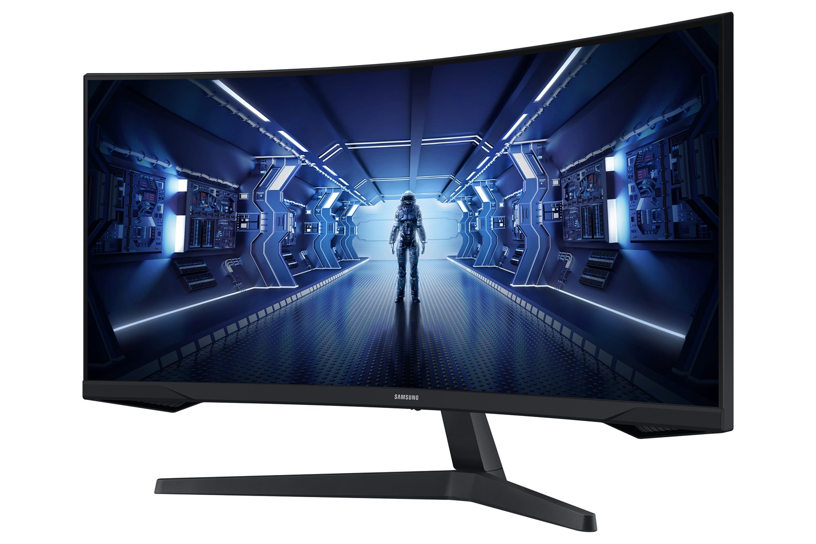 Monitor Samsung Odyssey C34G55TWWP, 34", UltraWide DQHD, i zi