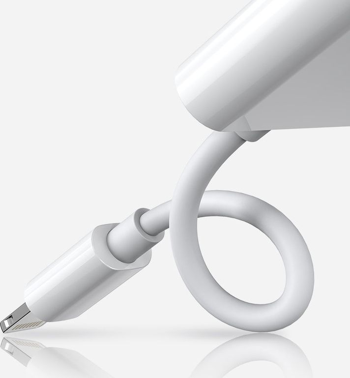 Adapter Lightning Joyroom S-Y104, 2x Lightning, i bardhë