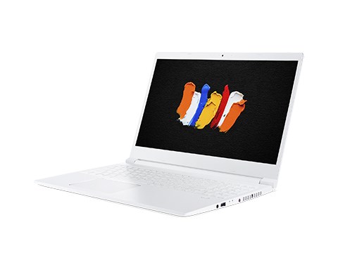 Laptop Acer ConceptD 3 Pro CN315-71P-58N0DX, 15.6", i5-9300H, 16GB RAM, 512GB SSD, NVIDIA Quadro T1000, i bardhë