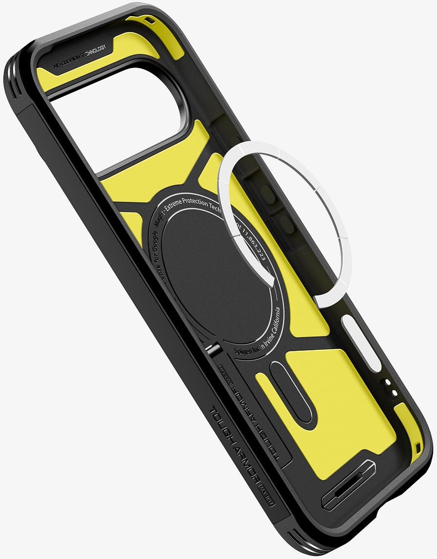 Mbulesë telefoni Spigen Tough Armor MagSafe, për Google Pixel 10 Pro XL, e zezë