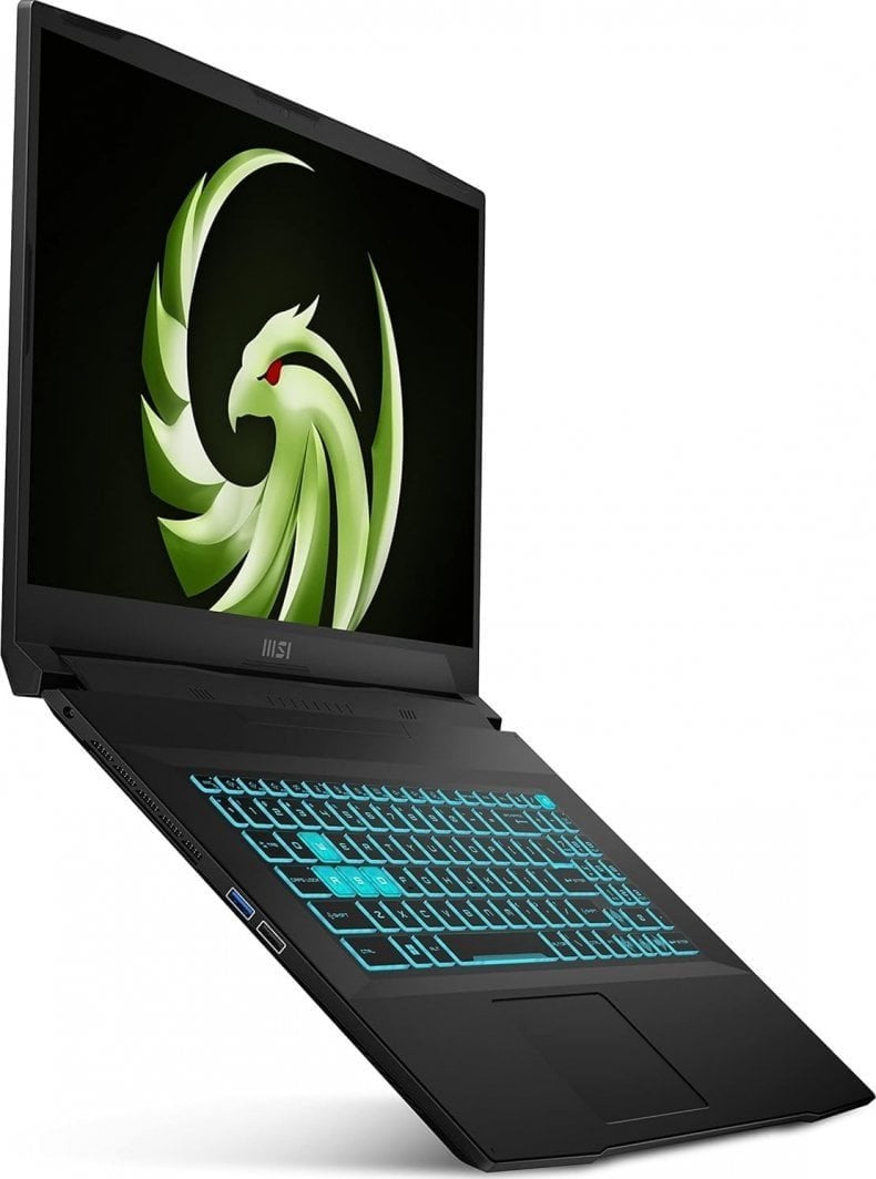 Laptop MSI Bravo 17 D7VEK-092XPL, 17.3", AMD Ryzen 5 7535HS, 16 GB RAM, 512 GB SSD, NVIDIA GeForce RTX 4050, i zi