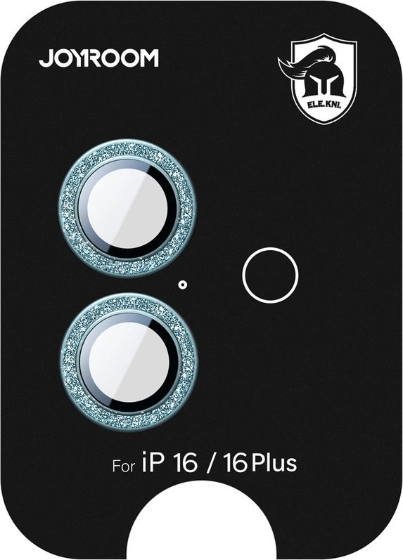 Mbrojtës kamere Joyroom JR-MSF0301 për iPhone 16 dhe 16 Plus, xham Corning, 1 copë, i gjelbër