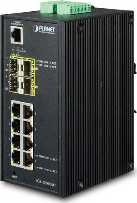 Switch Planet IP30 Industrial 8* 1000TP