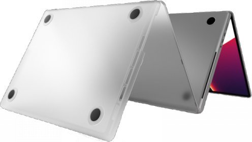 Заштитна маска Next One SafeGuard за MacBook Pro 14\", заштитна, полупроѕирна магла