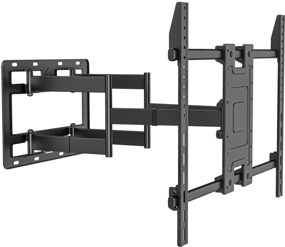 Ѕиден држач за телевизор Techly ICA PLB 193, 55-100\", 100kg, црн