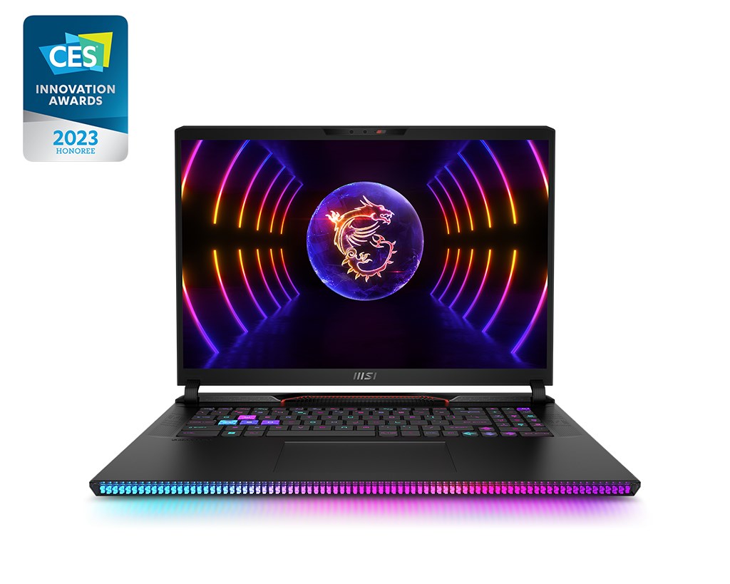 Laptop MSI GE78HX 13VH-251PL, 17", Intel i9-13950HX, 32 GB RAM, 2000 GB SSD, NVIDIA GeForce RTX 4080, i zi