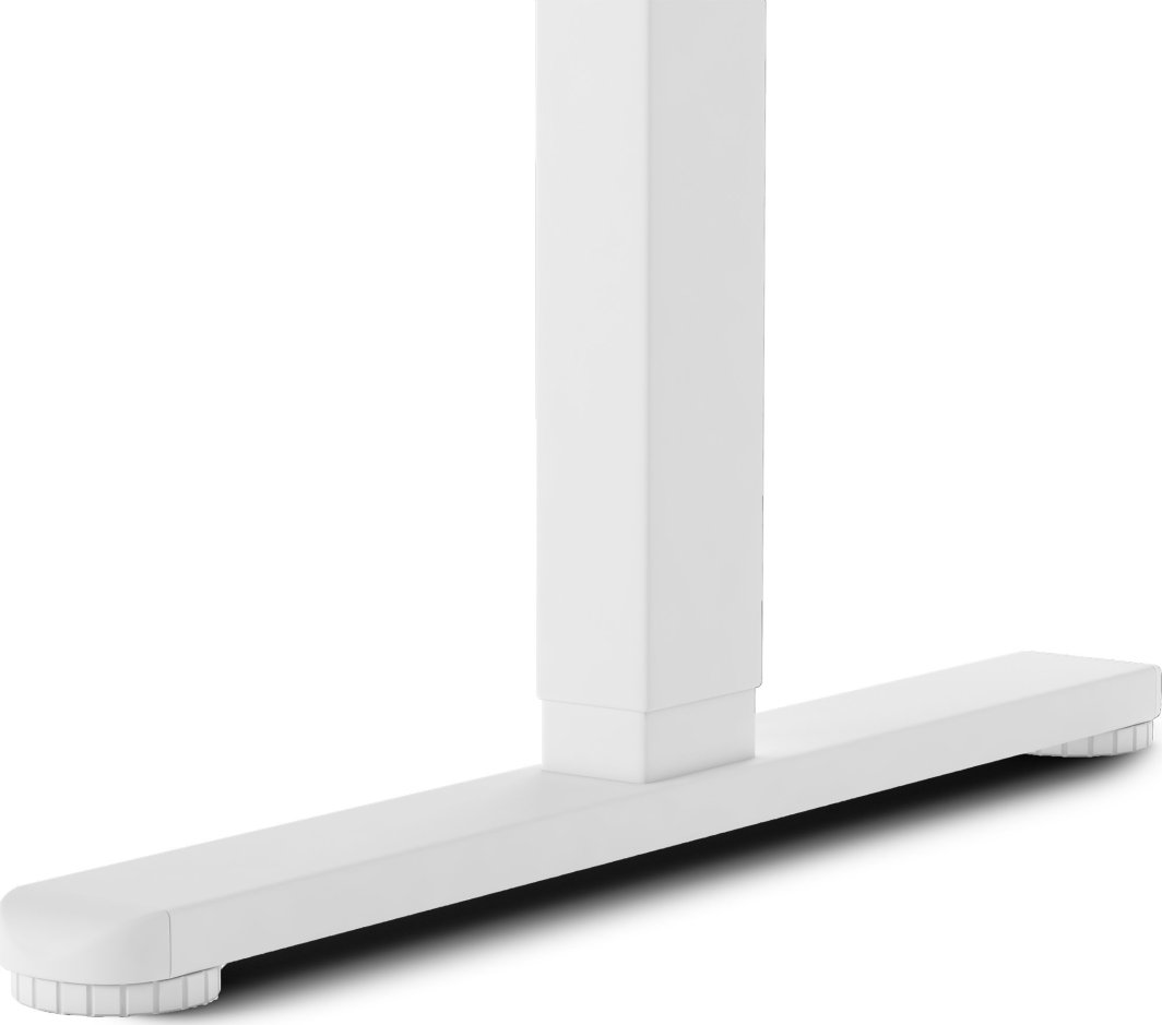 Tavolinë ekektrike Sense7 Nojo, e rregullueshme, e bardhë