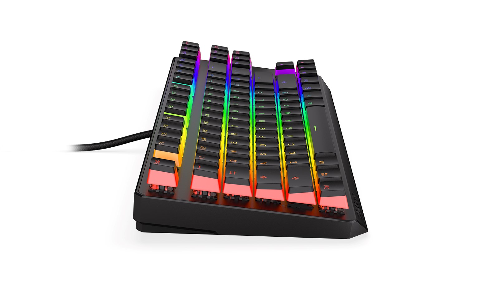 Tastierë mekanike Gaming Endorfy THOCK TKL PUD, USB, Kailh Blue, RGB