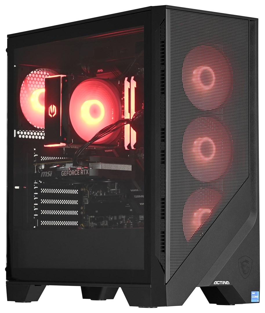 Kompjuter Actina, Intel Core i5-12400F, 32GB RAM, 1TB SSD, NVIDIA GeForce RTX 4060, i zi