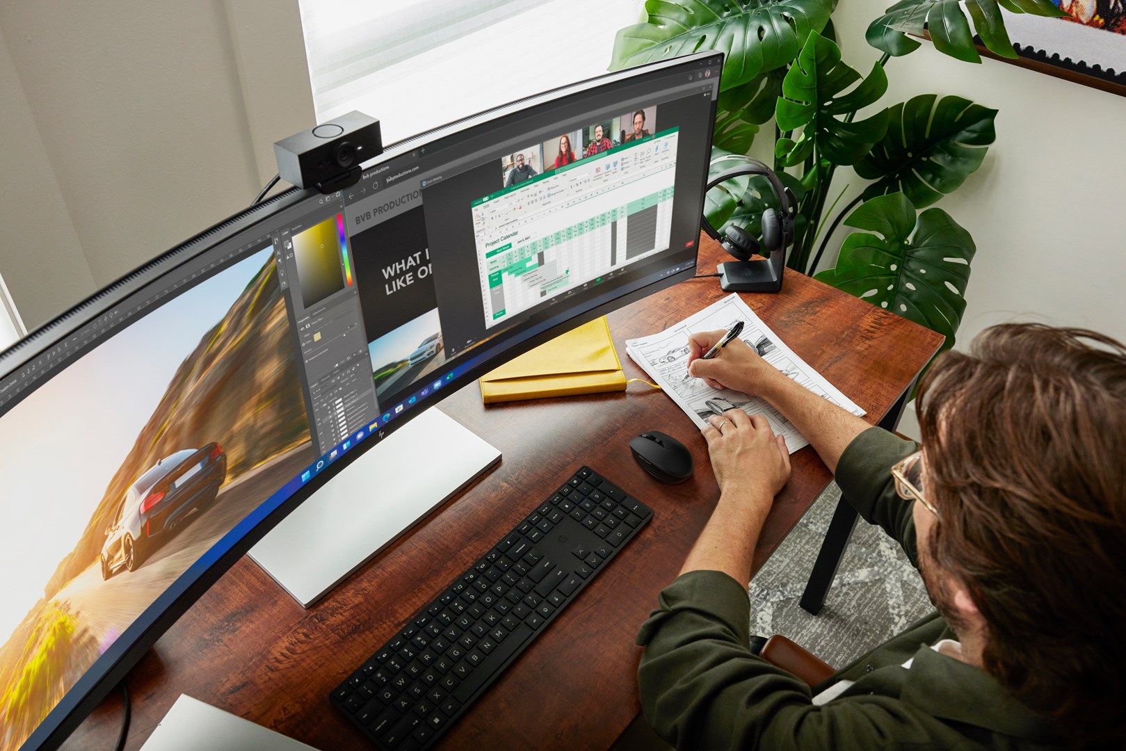 Maus HP 710, RF Wireless + Bluetooth, i zi