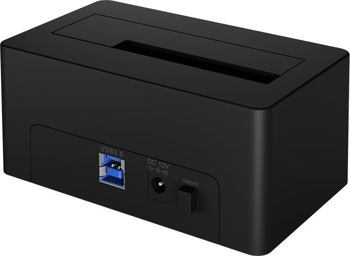 Docking station për HDD ICY BOX IB-1121-U3, 1x 2.5" 3.5", USB 3.2 Gen 1, i zi
