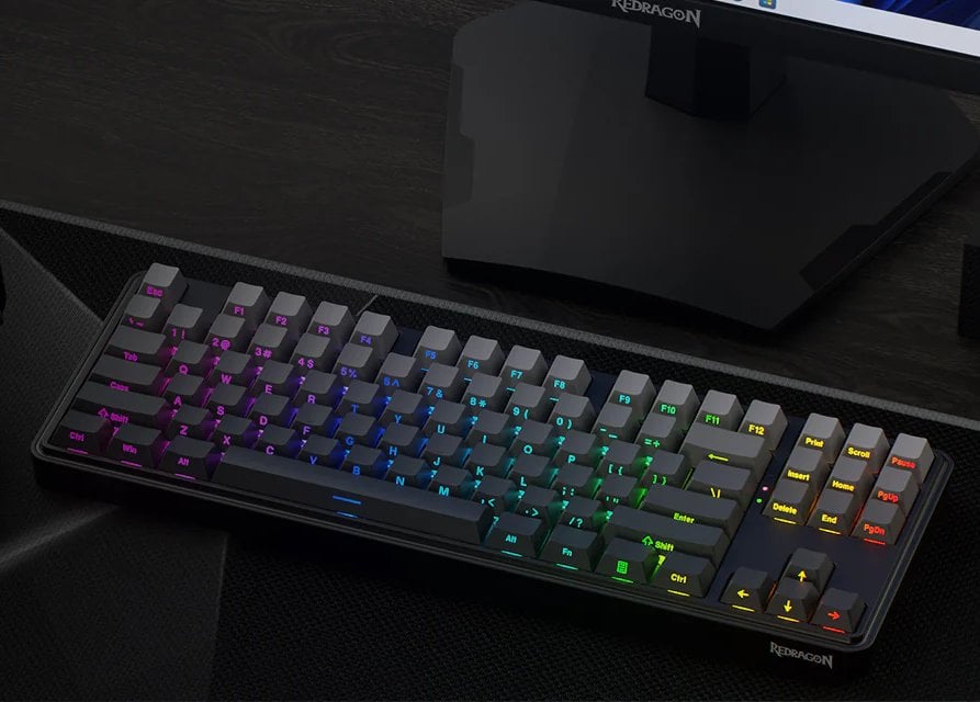 Механичка тастатура Redragon Star Blade K707 Pro, TKL, RGB, безжична