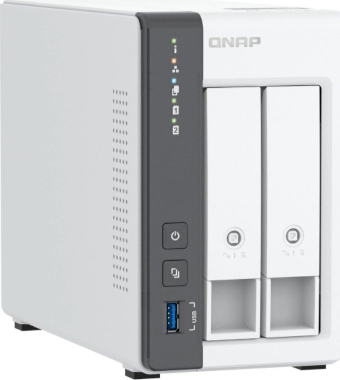 NAS QNAP TS-216G, 2 bays, ARM Cortex A55, 4GB RAM