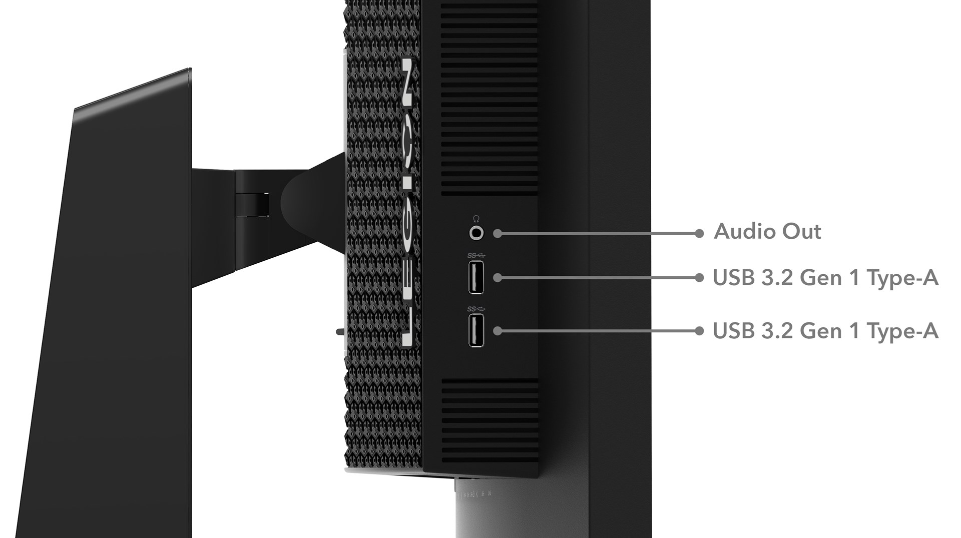 Monitor Lenovo Legion Y34wz-30, 34", 3440 x 1440, 165 Hz, i zi